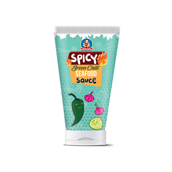 green chili & seafood sauce spicy 150gr/150ml