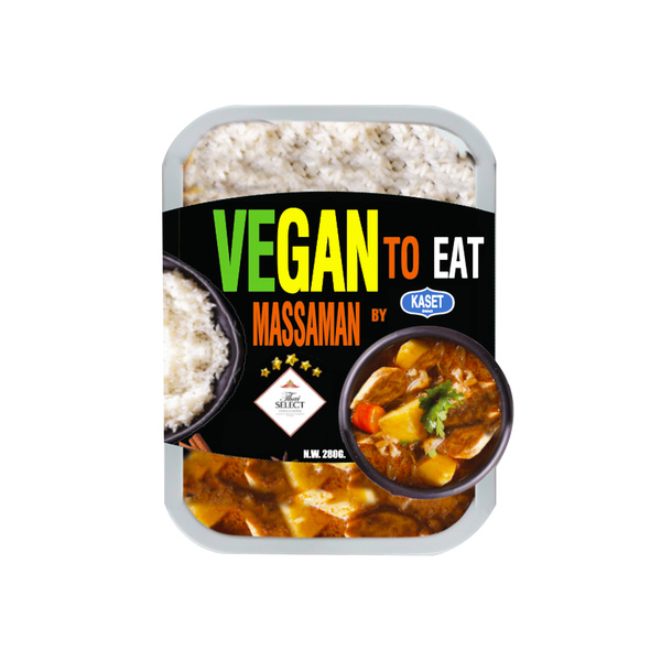 vegan ready to eat meals massaman curry 280gr