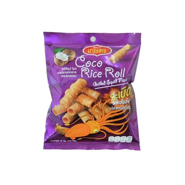 snack coco rice rolls squid 40gr