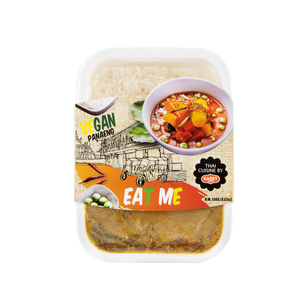 panang curry vegan ready to eat meals 280gr