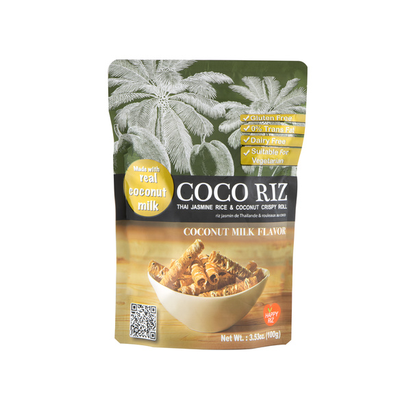 snack coco rice rolls coconut milk 100gr