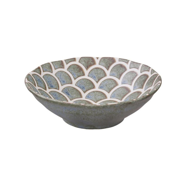 vert sauge mermaid design bowl  14.5x4.4cm, 250ml 1Pc