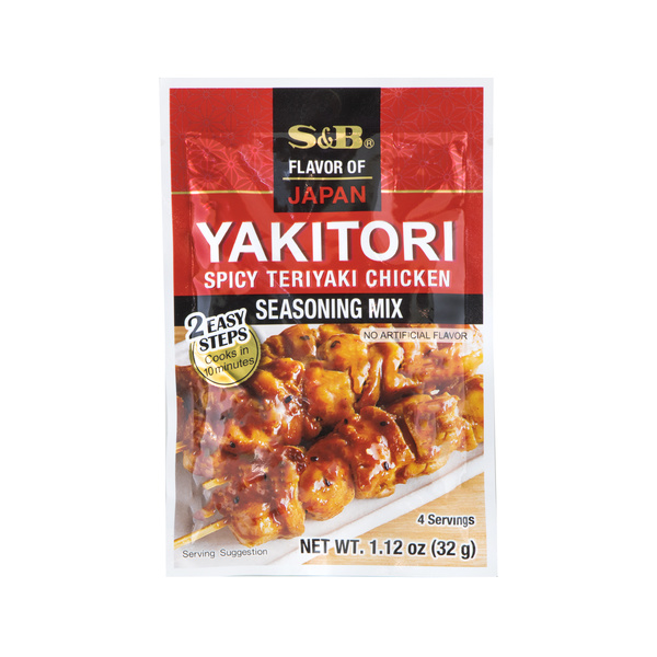 mix spicy teriyaki chicken seasoning for yakitori 32gr