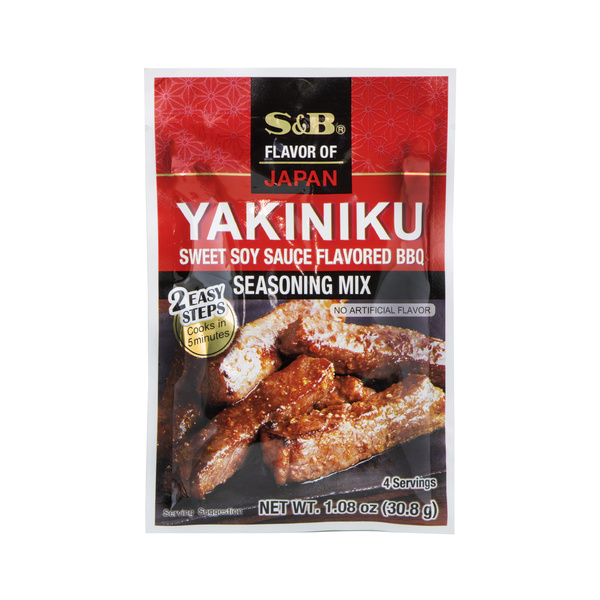 MIX SWEET SOY SAUCE FLAVORED BBQ SEASONING YAKINIKU 31gr