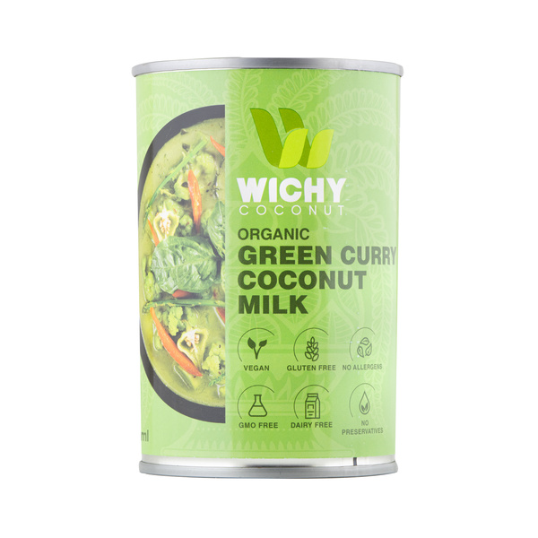 curry milk green, organic 400gr/400ml