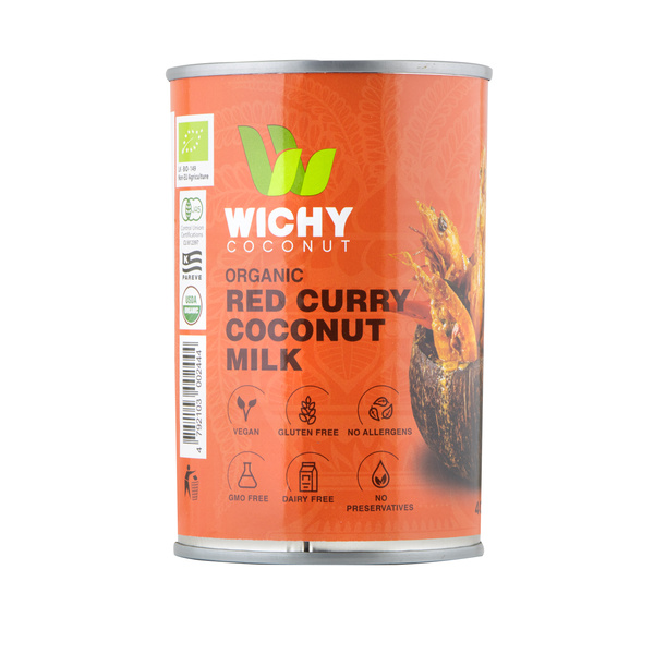 curry milk organic, red 400gr/400ml