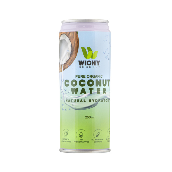 coconut water organic, regular 250gr/250ml