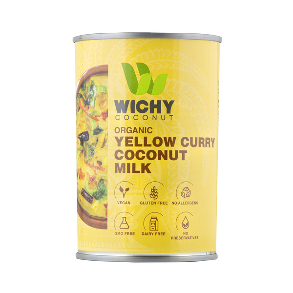 curry milk organic, yellow 400gr/400ml