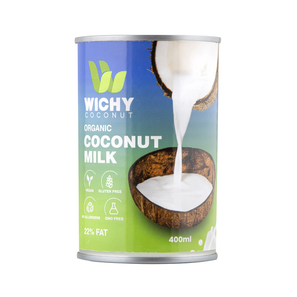 coconut milk fat 22%, organic 400gr/400ml
