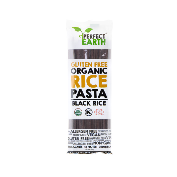 rice pasta/noodles black, organic 225gr