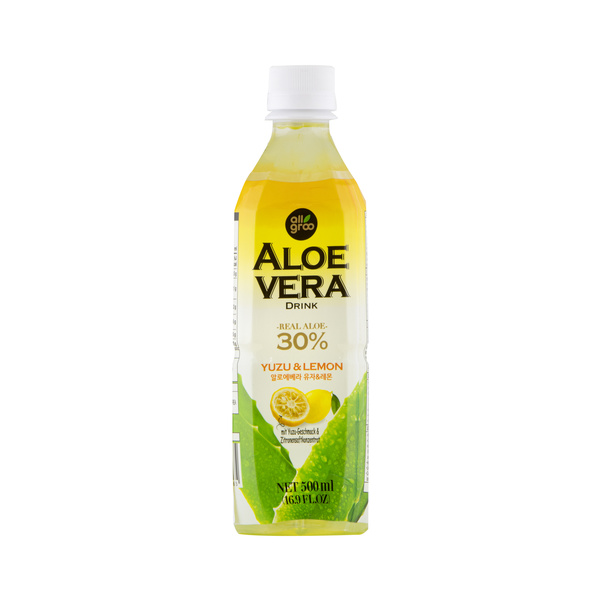 aloe vera drink with yuzu and lemon 500gr/500ml