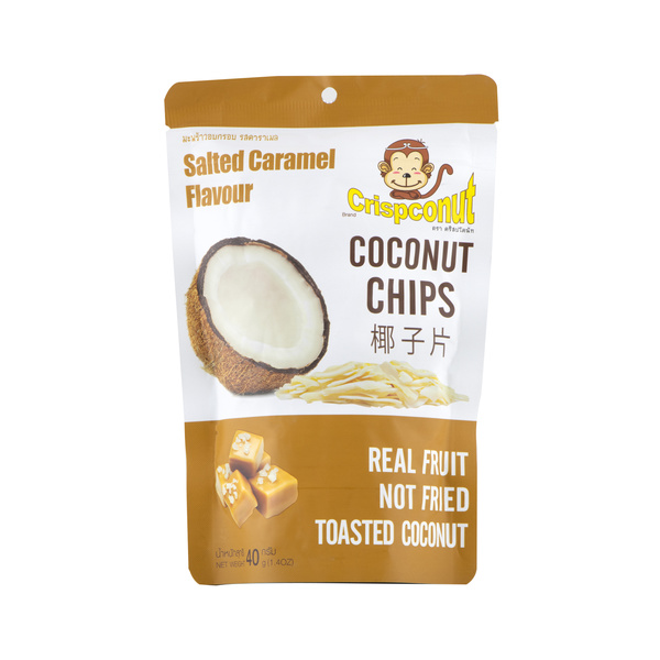 COCONUT CHIPS, SALTED CARAMEL 40gr