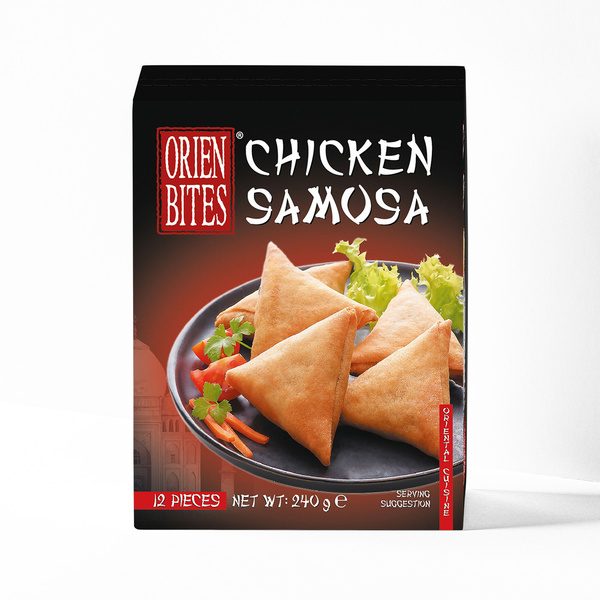 CHICKEN SAMOSA  (12 PCS)