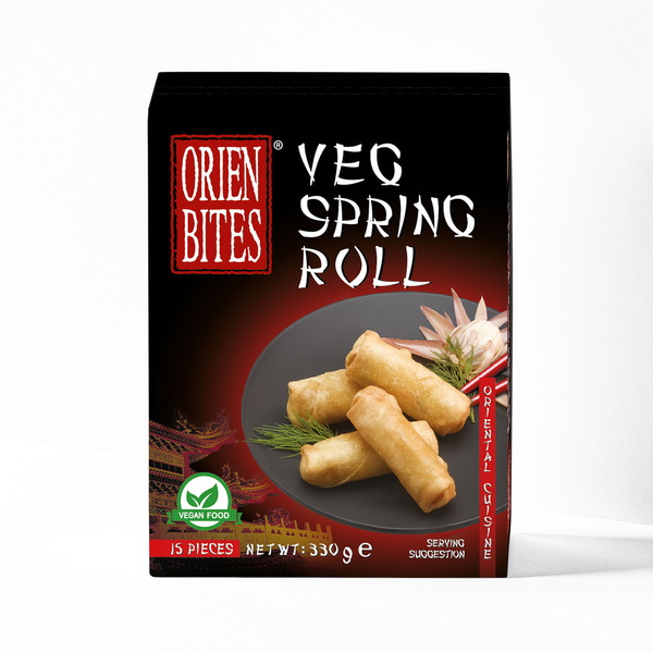 VEGETABLE SPRING ROLLS  (15PCS*20GR & 30GR SAUCE)