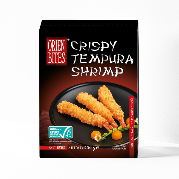 TEMPURA SHRIMP CRISPY  (10PCS*20GR & 30GR SAUCE) 230gr