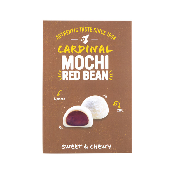 red bean mochi  (6 pcs) 210gr