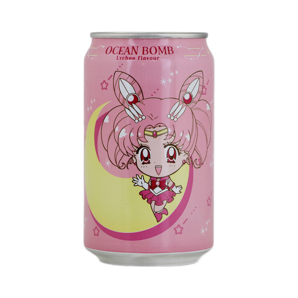 SPARKLING WATER LYCHEE FLAVOR, SAILOR CHIBI MOON, SAILOR MOON