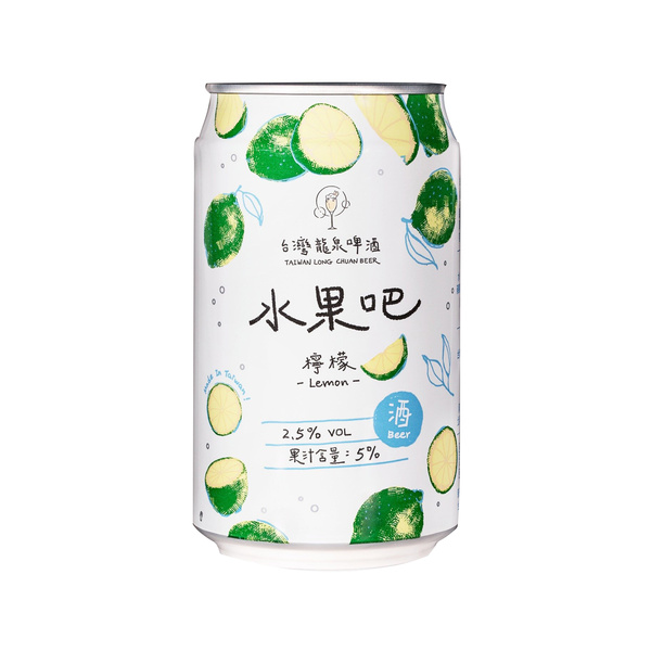 beer alc.2.5%, lemon flavor 330gr/330ml