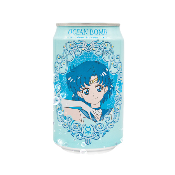 sparkling water pear flavor 330gr/330ml