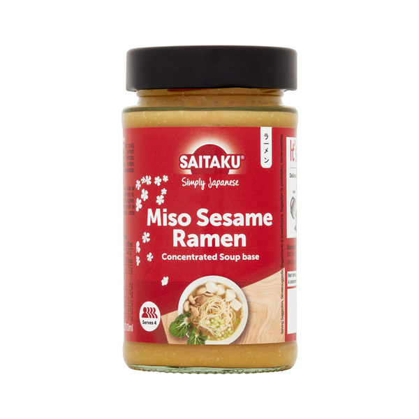 sesame miso ramen concentrated soup base 210gr/210ml