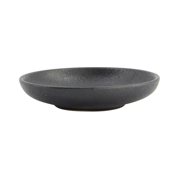 yuzu black saucer  10x2cm 1Pc