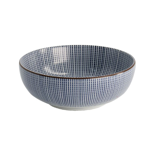 sendan blue bowl  15x5.8cm 650ml fk563/ns 2575 (jp) 329gr