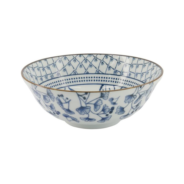 flora japonica ramen bowl ivy 21x7.8cm 1000ml 1Pc