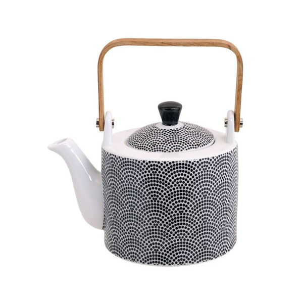 NIPPON BLACK TEAPOT DOT 0.8L