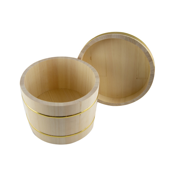 RICE WARMER WOODEN 6.5L (INNER SIZE 24*15CM) 1Pc