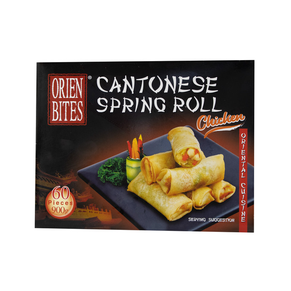 cantonese chicken spring rolls  (60 pcs) 900gr