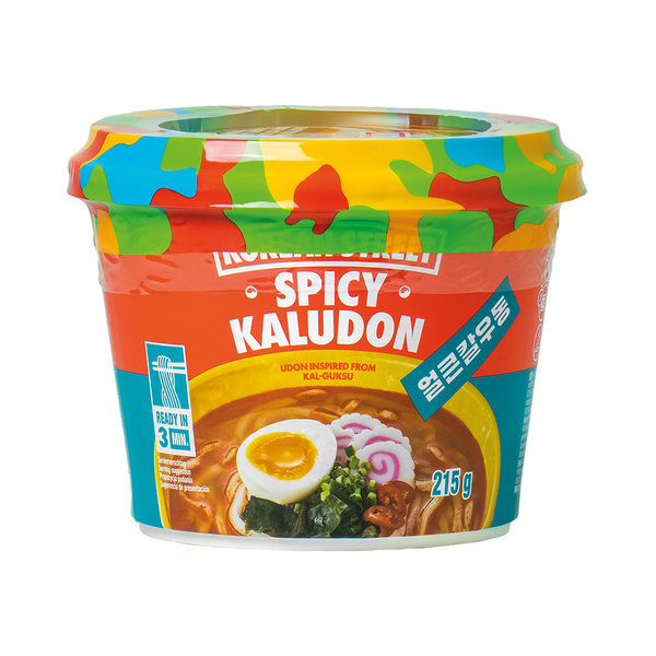 kaludon spicy instant noodle  bowl 215gr