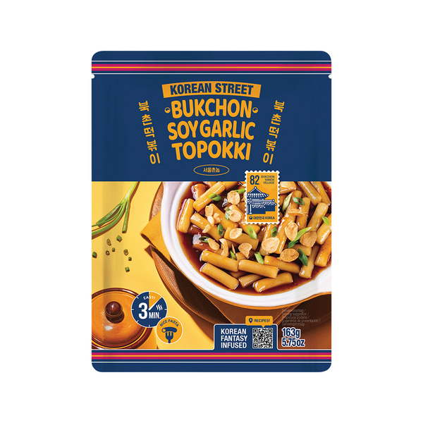 topokki soy garlic bukchon 163gr