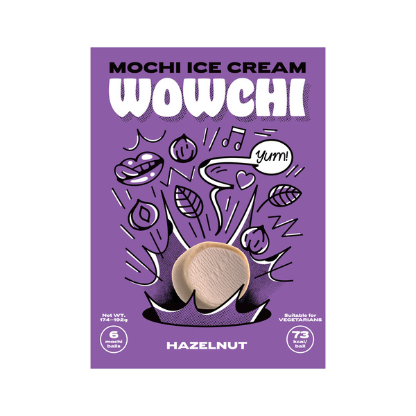 MOCHI ICE CREAM HAZELNUT 174gr