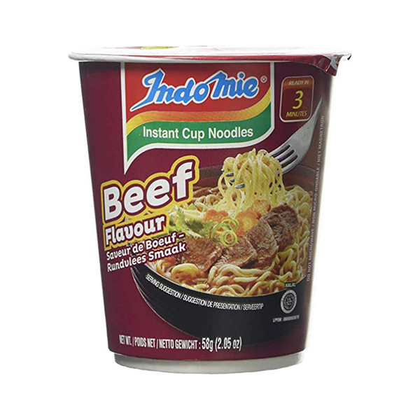BEEF INSTANT NOODLE  CUP 58gr