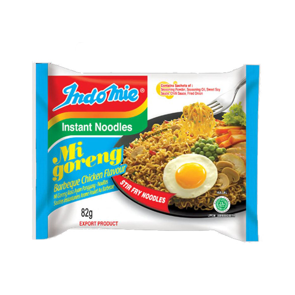 barbeque chicken instant noodle 82gr