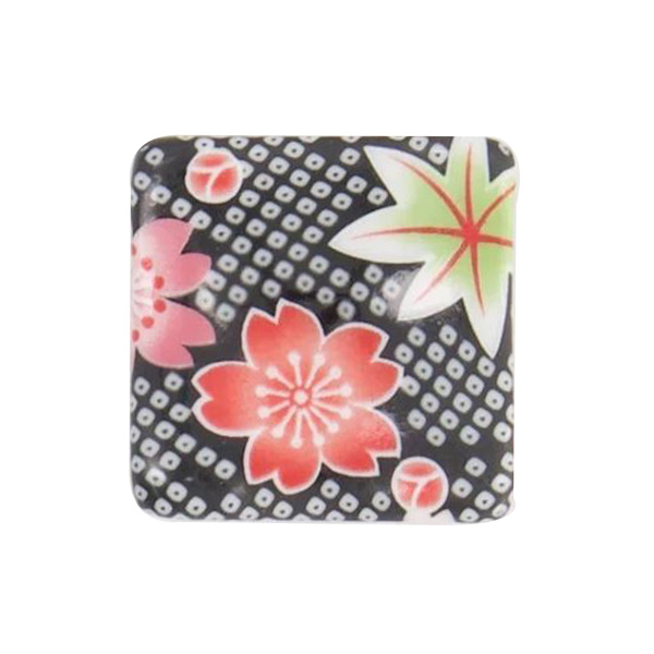 chopsticks rest sakura black d2-2 1Pc