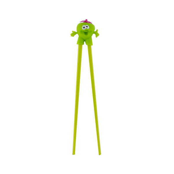 CHOPSTICK HELPER FOR CHILDREN STRAWBERRY 18CM (1PR)