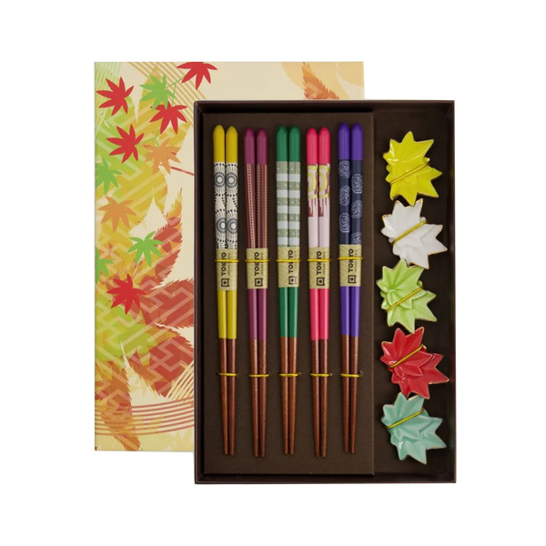 CHOPSTICK GIFTSET, MAPLE LEAF