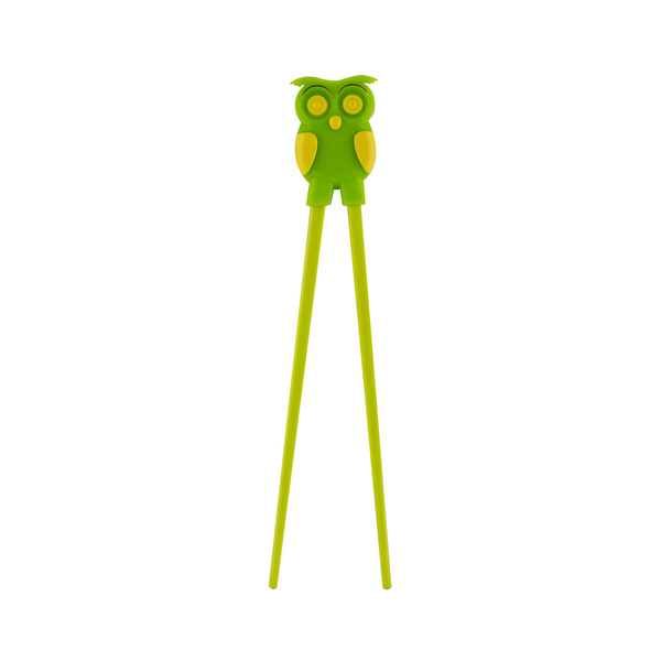 chopstick helper for children owl 18cm (1pr) 1Pc