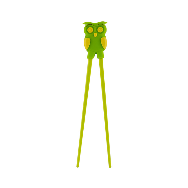 CHOPSTICK HELPER FOR CHILDREN OWL 18CM (1PR)