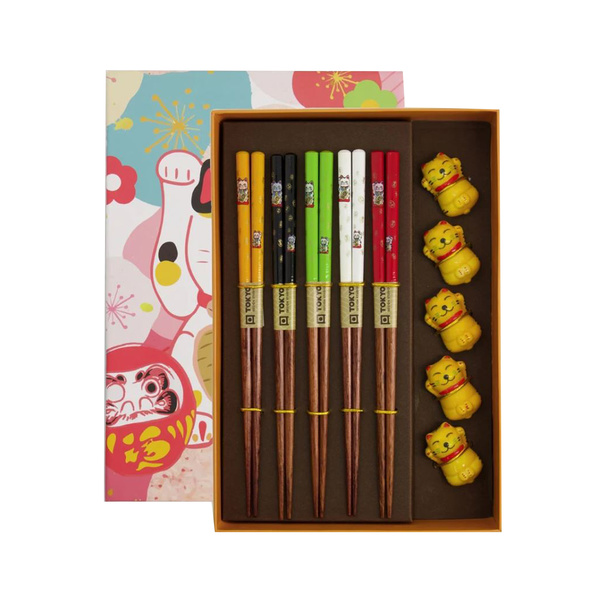 chopstick giftset, lucky cat 1Pc