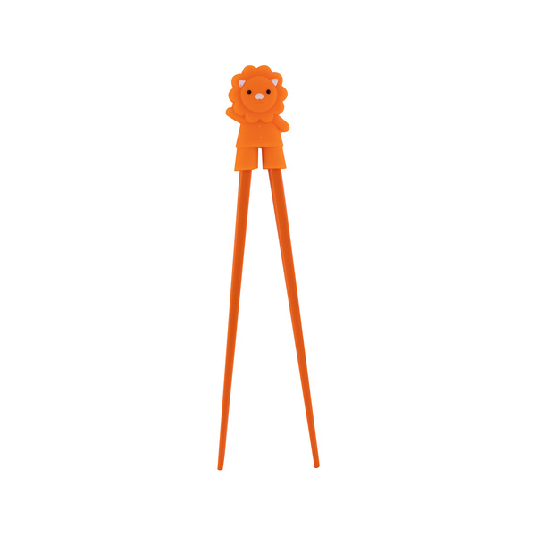 CHOPSTICK HELPER FOR CHILDREN ORANGE 18CM (1PR)