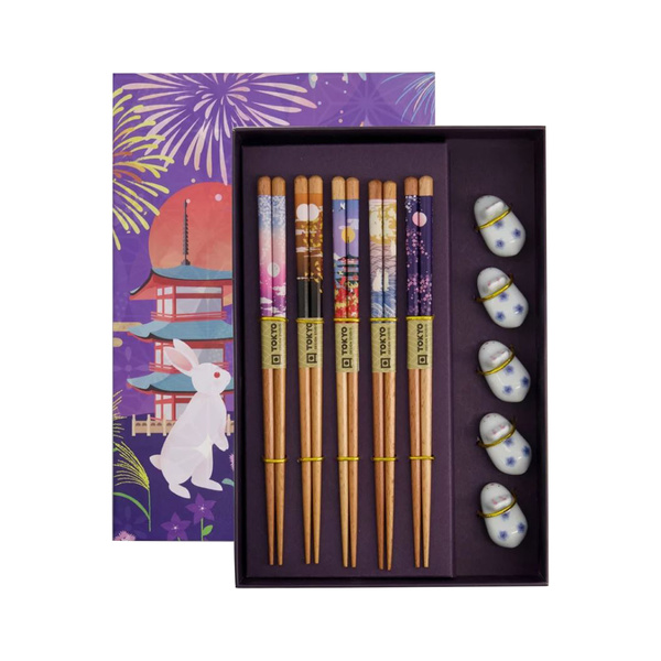 CHOPSTICK GIFTSET, RABBIT