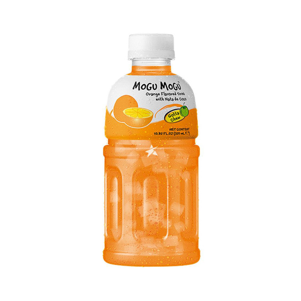 orange juice 25% with nata de coco 320gr/320ml