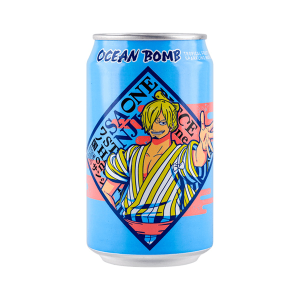 SPARKLING WATER ONE PIECE SANJI, TROPICAL FRUIT 330gr/330ml