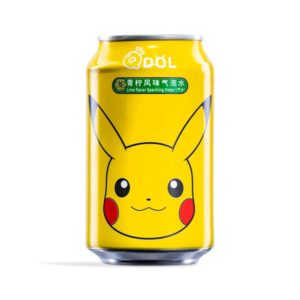 sparkling water lime flavor, pokemon pichu 330gr/330ml