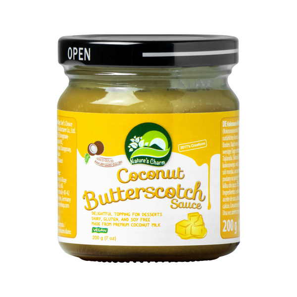 COCONUT BUTTER SCOTCH SAUCE 200gr