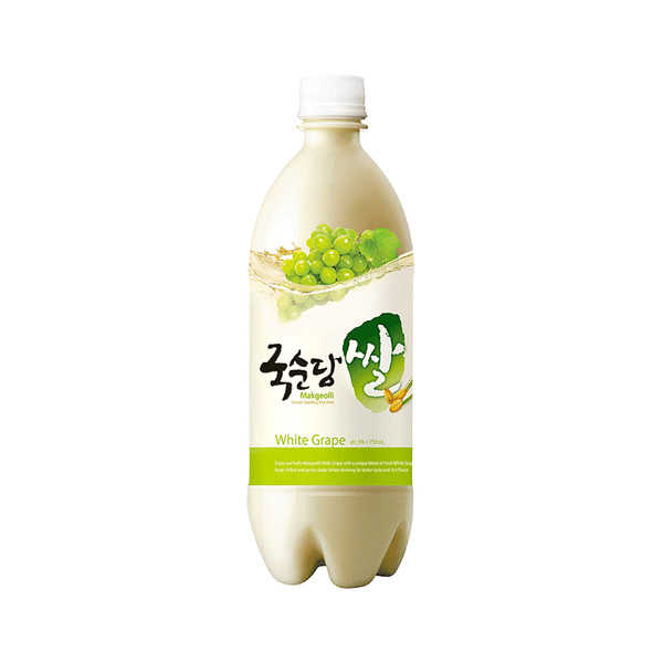 MAKGEOLI WHITE GRAPE  ALC 3%