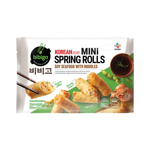 SOY SEAFOOD SPRING ROLLS KOREAN STYLE MINI