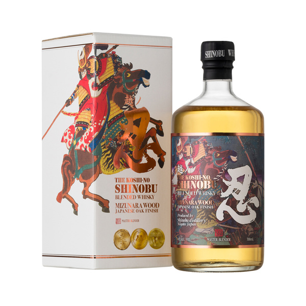 WHISKEY 43% VOL, JAPANESE BLENDED 700gr/700ml